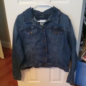 Cropped Denim Jacket Size 1x